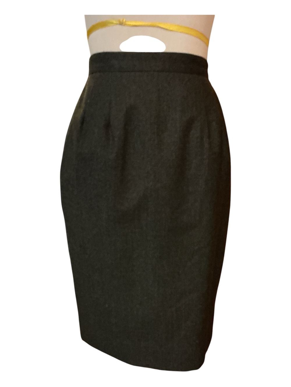 Talbots Dark Gray Pencil Skirt - Tailored High-Waist